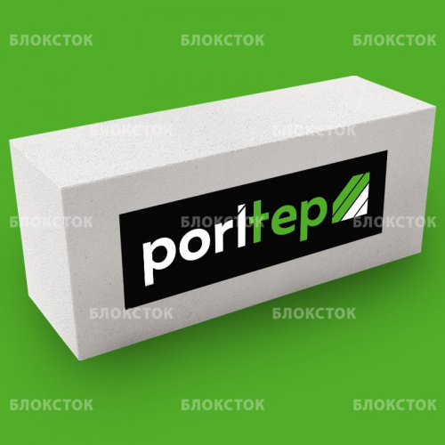 Пеноблоки стеновые Poritep Коломна 625х200х375, D500