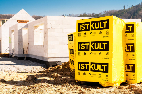 Газобетонные U-блоки (П-блоки) Istkult 500х250х300, D500